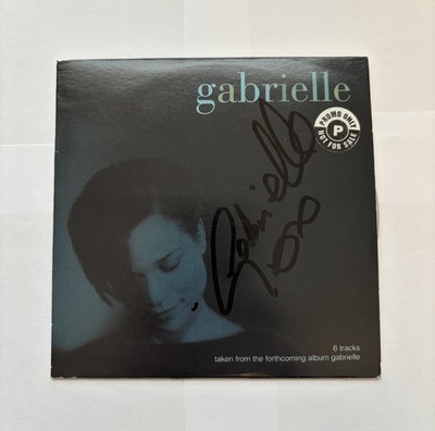 Gabrielle Genuine Hand Signed Why Music CD Autograph Memorabilia + COA