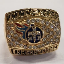 Titans AFC Championship Ring