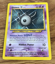 Vintage Unown W [W]  Neo Destiny Unlimited NM 29/105 Pokemon WOTC on eBay