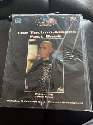 Babylon 5 The Techno Mages Fact Book New Sealed Written By Bruce Graeme