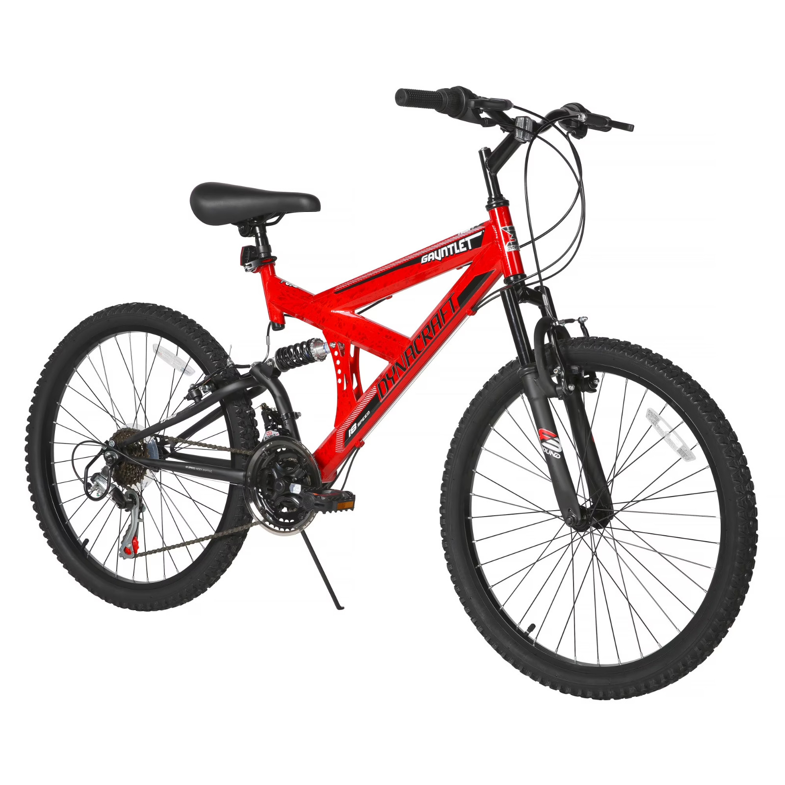 US Dynacraft Gauntlet Boys 24" Mountain Bike, For Ages 12+, 