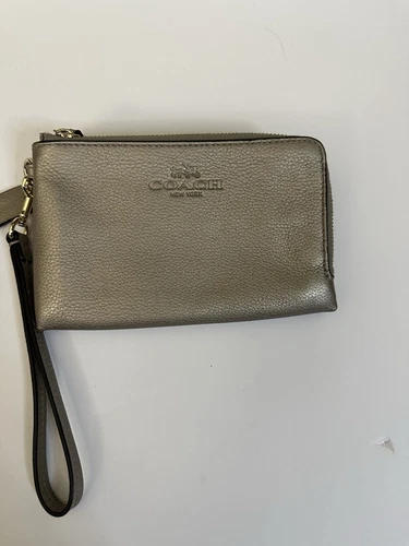 Coach Braccialetto Pochette Oro Metallizzato