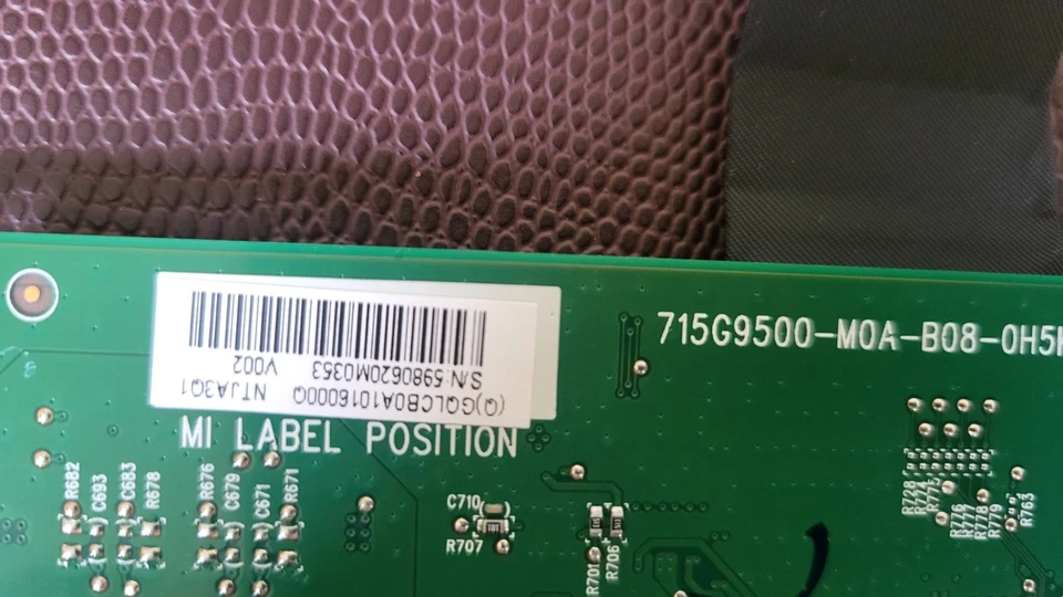 AOC MONITOR CQ32G1 MAIN BOARD 715G9500-MOC-B00-005K TESTED WORKING - Image 4 of 4