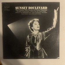 Charles Gerhardt, LP, VG+, Sunst Boulevard: The Film Scores of Franz Waxman