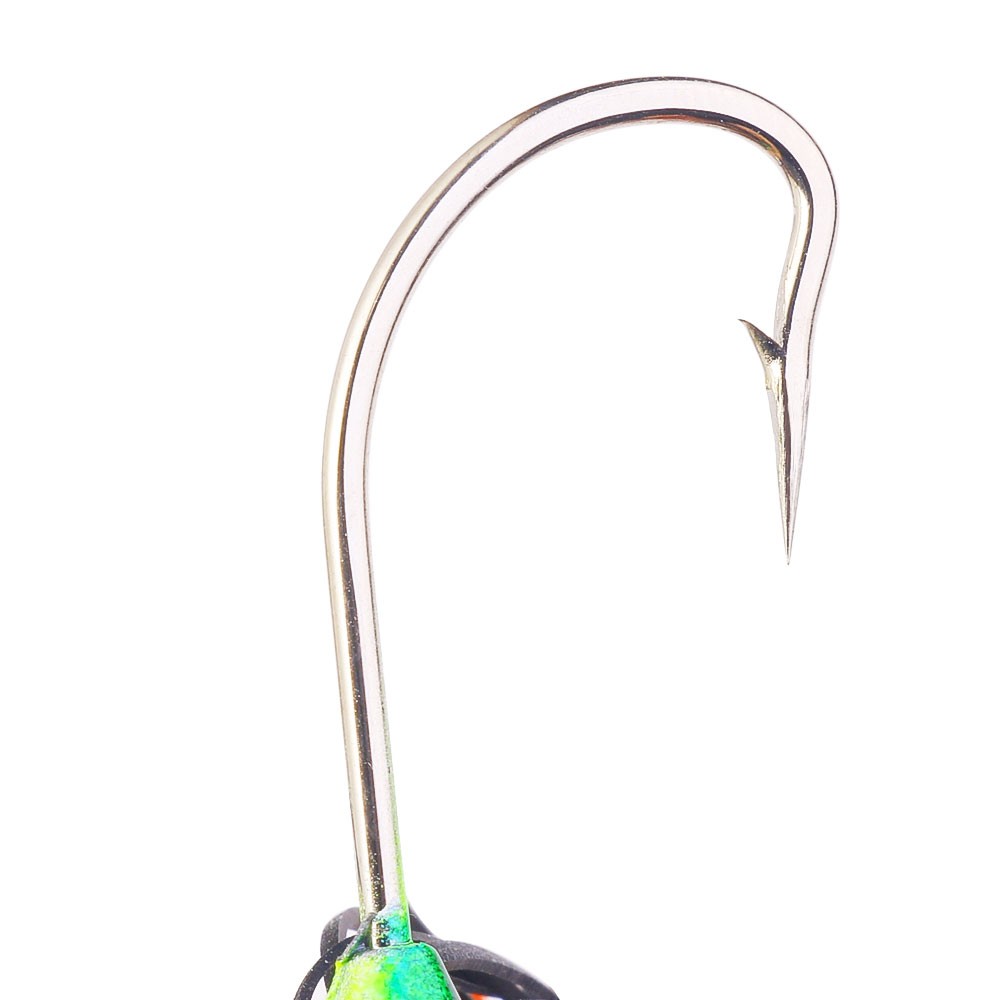 5PCS/Set Spinnerbait Fishing Lure Buzzbait 17g Blade Skirted Bait Spoon Tackle - Image 9