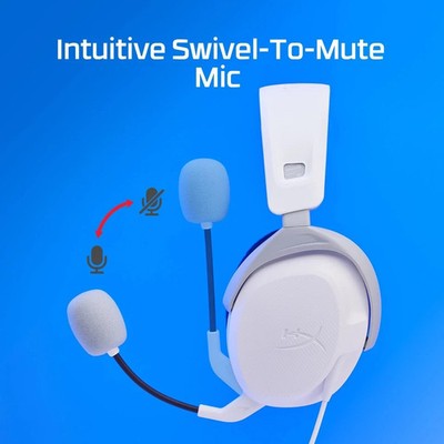 HyperX - Cloud Stinger 2 Wired Gaming Headset for PS5 and PS4 - White