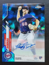 2020 Topps Chrome Sapphire Randy Dobnak RC Auto #RA-RD Minnesota Twins