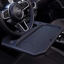 Multi-Functional Car Steering Wheel Tray Desk for Laptop, Food and Drinks