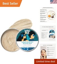 Dead Sea Mud Exfoliating Face Scrub - 3.52oz Cruelty-Free Cream for All Skin