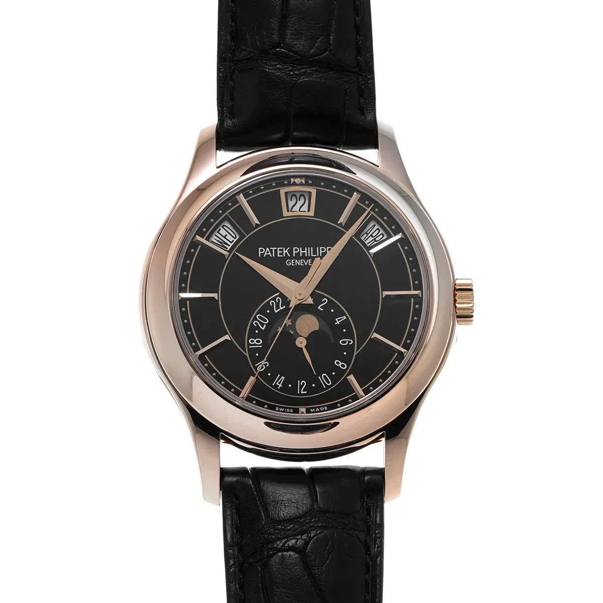 Patek Philippe — Patek Philippe Annual Calendar 5205R-010 40mm Black #WW219