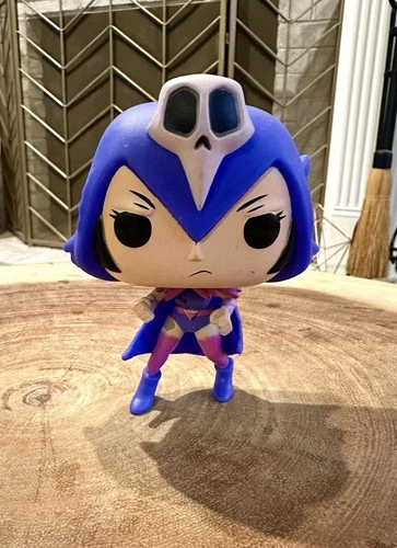 Funko Pop! DC Heroes Teen Titans Go RAVEN #603 Vaulted Vinyl Figure Loose OOB