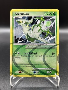 Arceus AR2 Lv 100 Holo Rare Platinum Arceus Pokemon NM