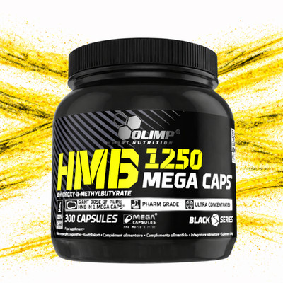 HMB 1250   300 Capsules   Giant Dose   Muscle Building, Fat Loss   Top Quality
