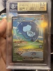 Pokemon TCG Mew EX (Bubble MEW) 232/091 SIR Paldean Fates NM BGS 9.5