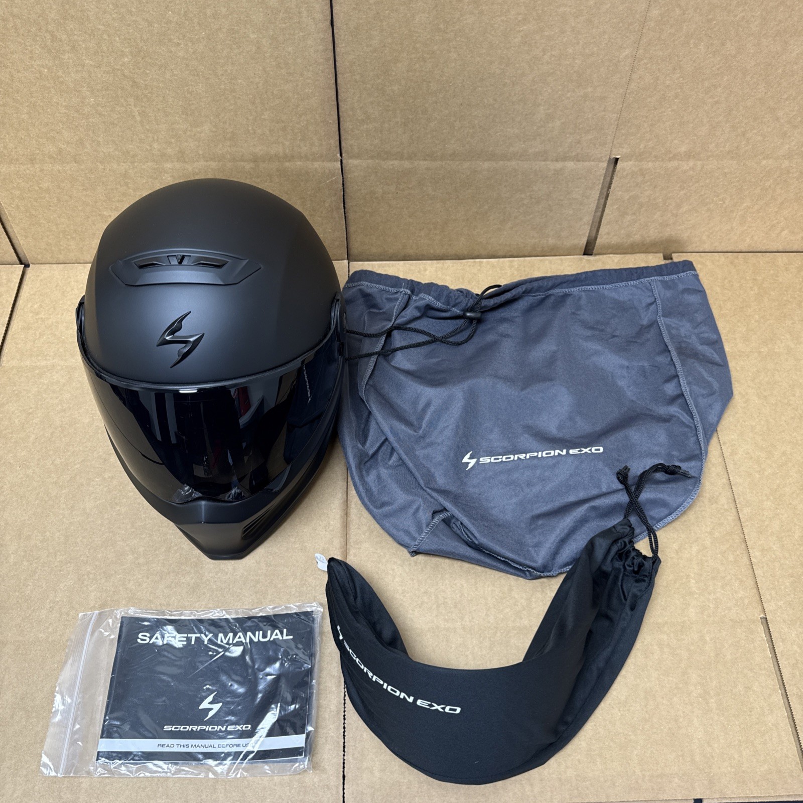 Scorpion Exo - Covert FX Full Face Helmet - Matte Black - Si