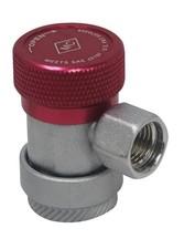 MASTERCOOL High Side Manual R134a 14 mm-F x 16 mm Coupler, 82834, Red