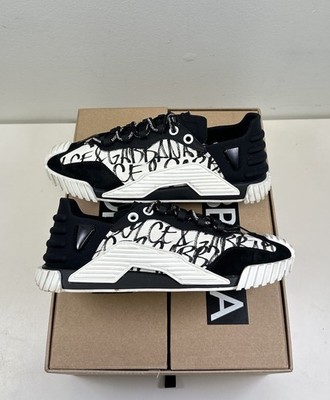 Size 42EU (9 US) - Dolce & Gabbana NS1 Black White Sneakers