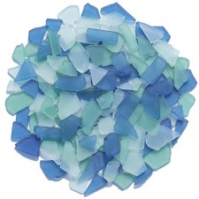 Sea Glass for Crafts - 34oz Frosted Seaglass Pieces - Vase Filler and Aquariu...