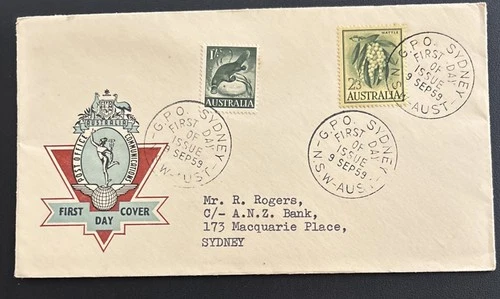 Australia FDC 1959 Post Office Communications