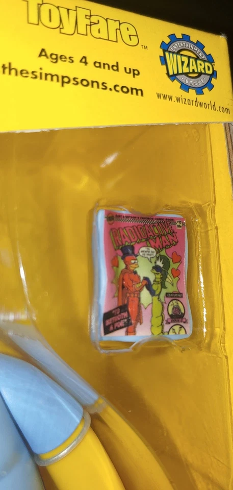 Cómic de la Convención de Los Simpson Guy Toyfare exclusivo Playmates 2001 Foto 3 de 4