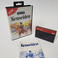 Kenseiden Sega Master System 1988 CIB Complete Box Manual Video Game VTG SMS
