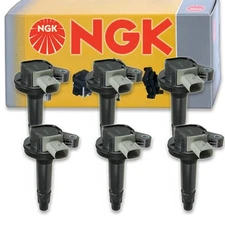 6 pc NGK 48760 U5224 Ignition Coils for UF612 UF-612 IC715 E1112 DG524 jq