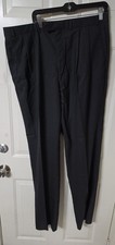 CHAPS Ralph Lauren Men's Charcoal Dress Pants 44x34 (New) (Read Description)