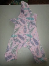 M fleece dog Pj's handmade