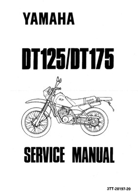 Yamaha DT125 / DT175 1994 Motorcycle Complete Service Manual
