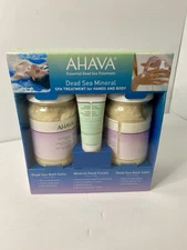 AHAVA Dead Sea Mineral Spa Treatment for Hands & Body / Bath Salts & Hand Cream