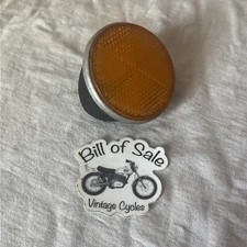 OEM Honda Reflector + Rubber Base Stanley 072-0170 CB100 CL70 CL90 S90