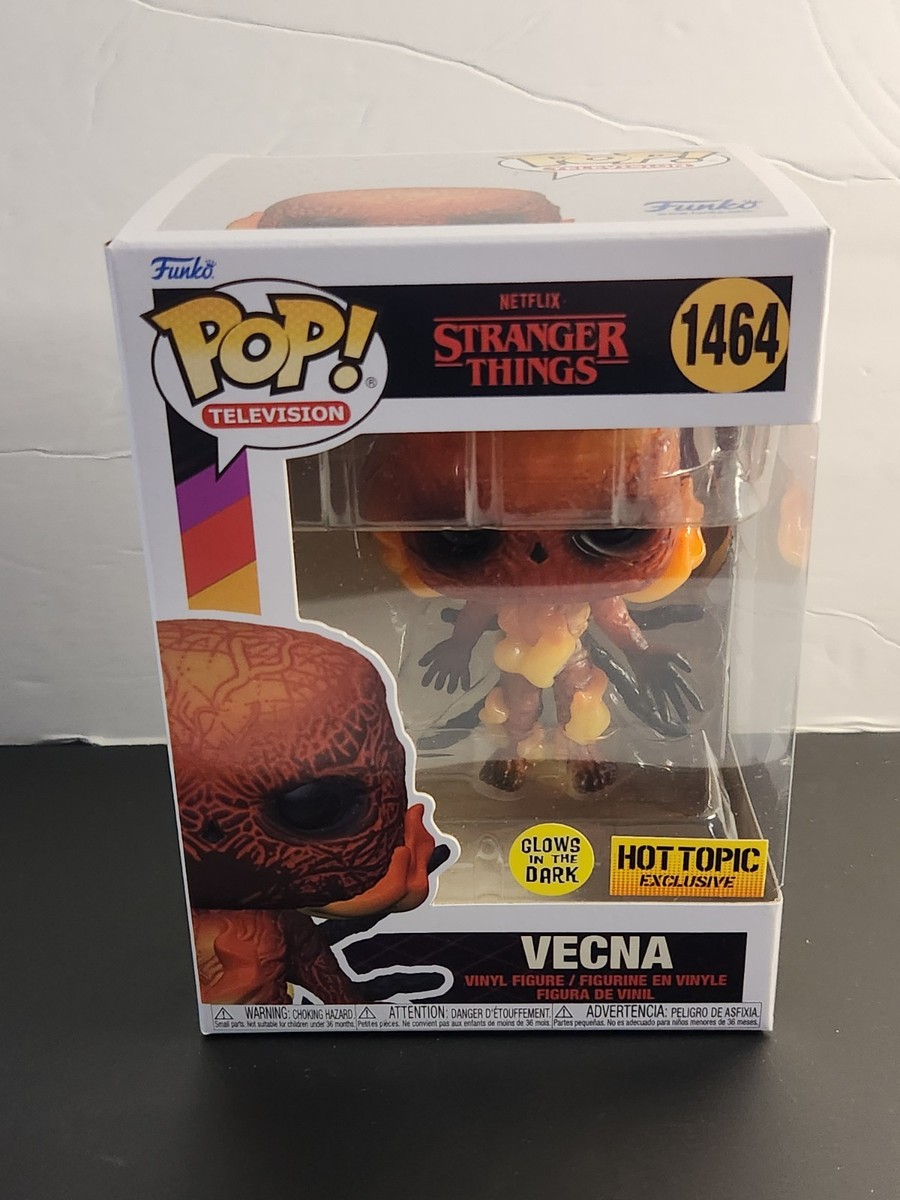 FUNKO POP STRANGER THINGS GITD VECNA HOT TOPIC#1464 W/PROTECTOR | eBay