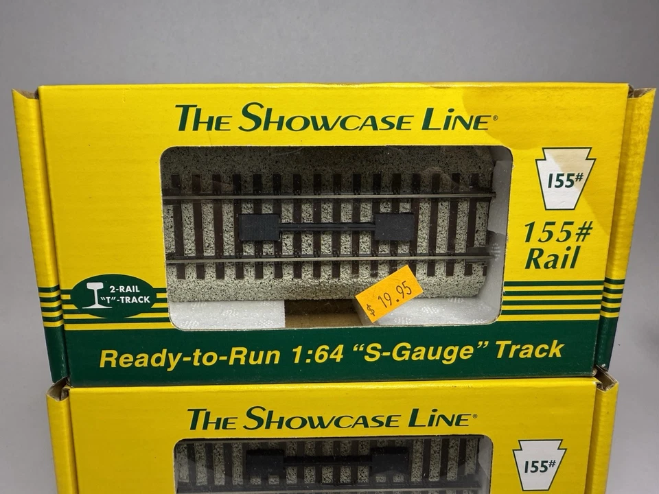 2 x S-Helper Service Showcase #00670 5” S-Gauge Track & Uncoupler w/ Button A20 - Image 4 of 4