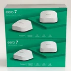 eero 7 Dual-Band Mesh WiFi 7 Router System White 2.5GbE Sealed NEW