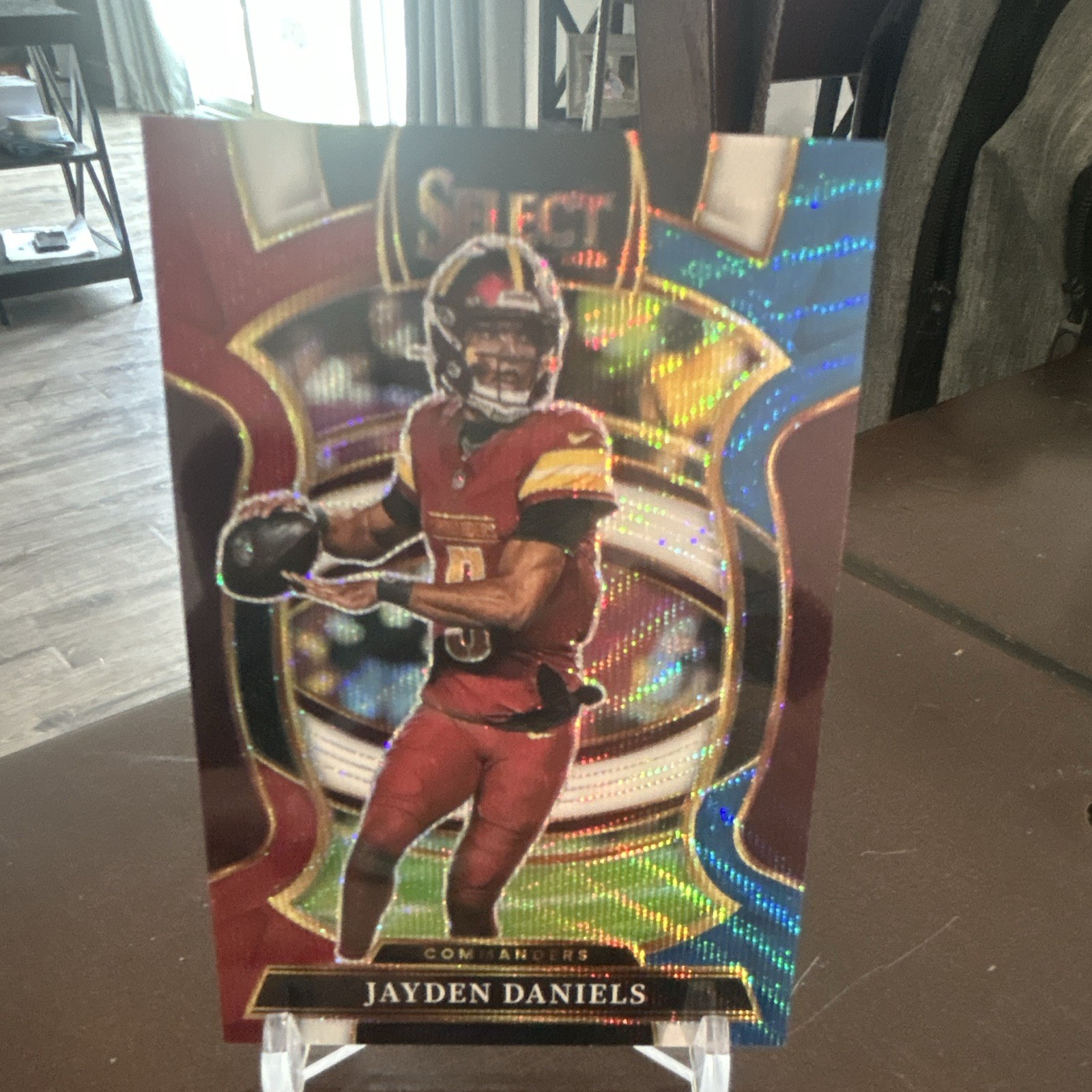 Panini 2025 Select Concourse Jayden Daniels #88 Tri-Color Prizm  388/399
