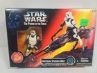 1995 Star Wars - Kenner - Tonka Corp - Imperial Speeder Bike - NIB - POTF2