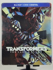 Transformers: The Last Knight Steelbook Blu-ray, Digital NEW
