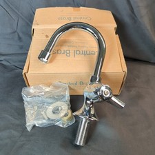 Central Brass 0281-AC 1.5 GPM Single Handle Bar Faucet - Chrome