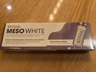 SEYOUL Meso White Brightening Serum Age/Dark Spots X 6 Vials New Sealed A4
