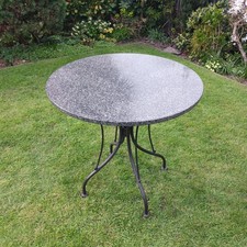 Neptune Boscombe Granite Outdoor/Garden Bistro Table 75 cm