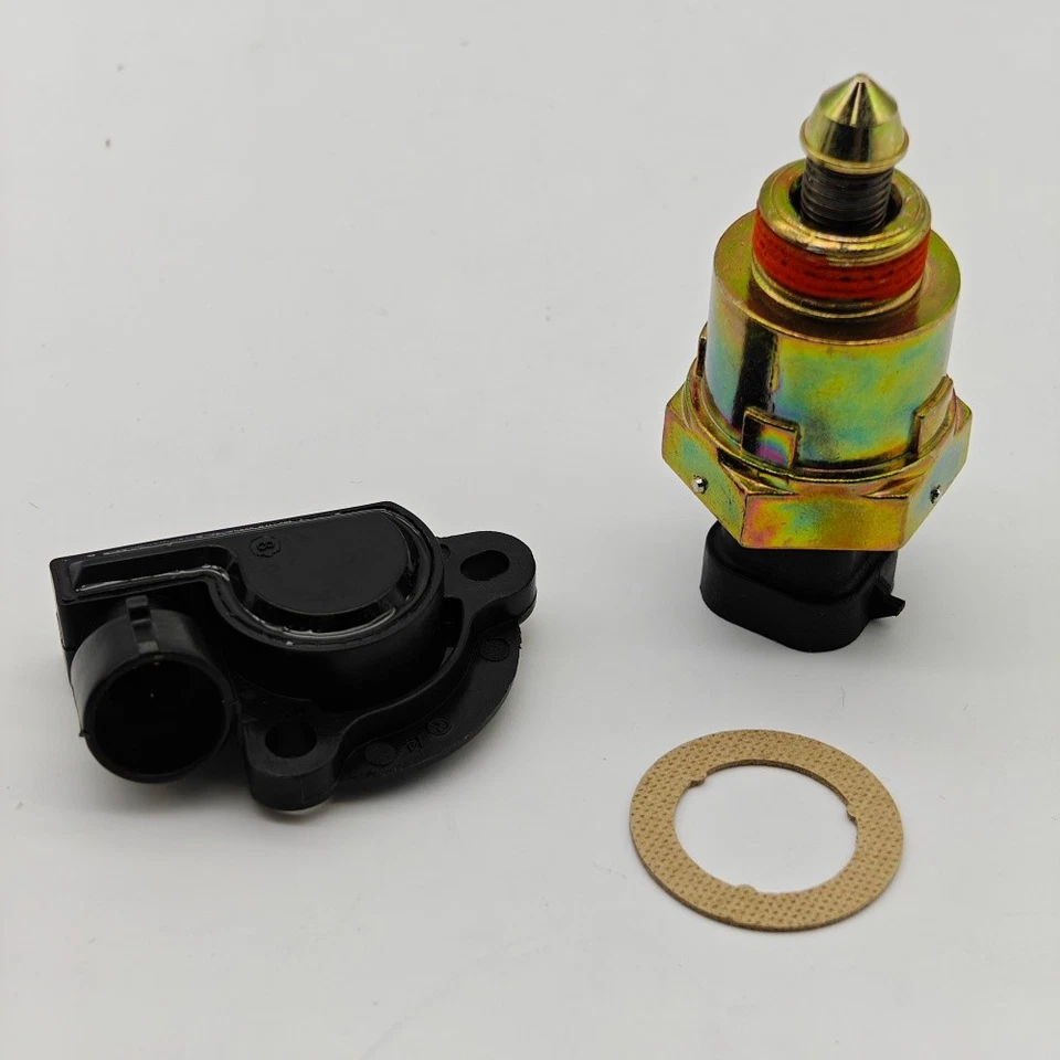 Throttle Position Sensor and Idle Air Control Valve Set For Chevy C/K 1500 2500 - Image 3 of 4