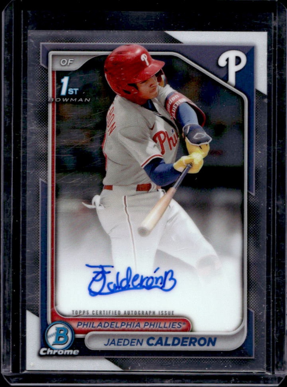 2024 Bowman Chrome Jaeden Calderon Auto 1st #CPA-JCN Phillies