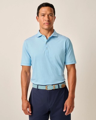 johnnie-O Performance Jersey Polo - Lyndonn Stripe Majorca