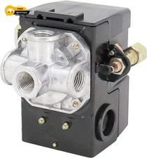 Heavy Duty Pressure Switch for Air Compressor 135-175 Psi Four 4 Port 26 Amp