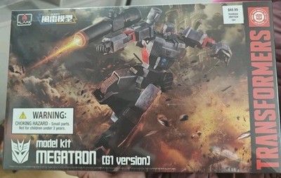 FLAME TOYS 2024 TRANSFORMERS G1 MEGATRON 6'' FURAI MODEL KIT SEALED