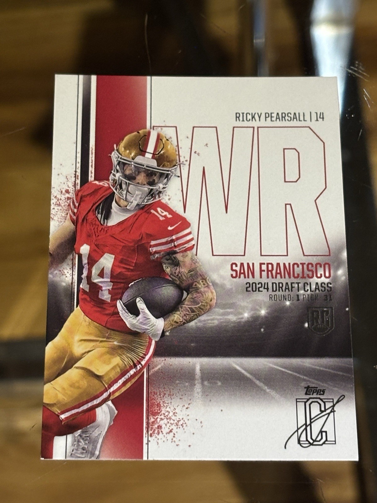 Ricky Pearsall 2025 Topps Signature Class 2024 Draft Class - #175 (RC)