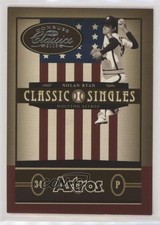2005 Donruss Classics Classic Singles 213/400 Nolan Ryan #CS-29 HOF 3bs