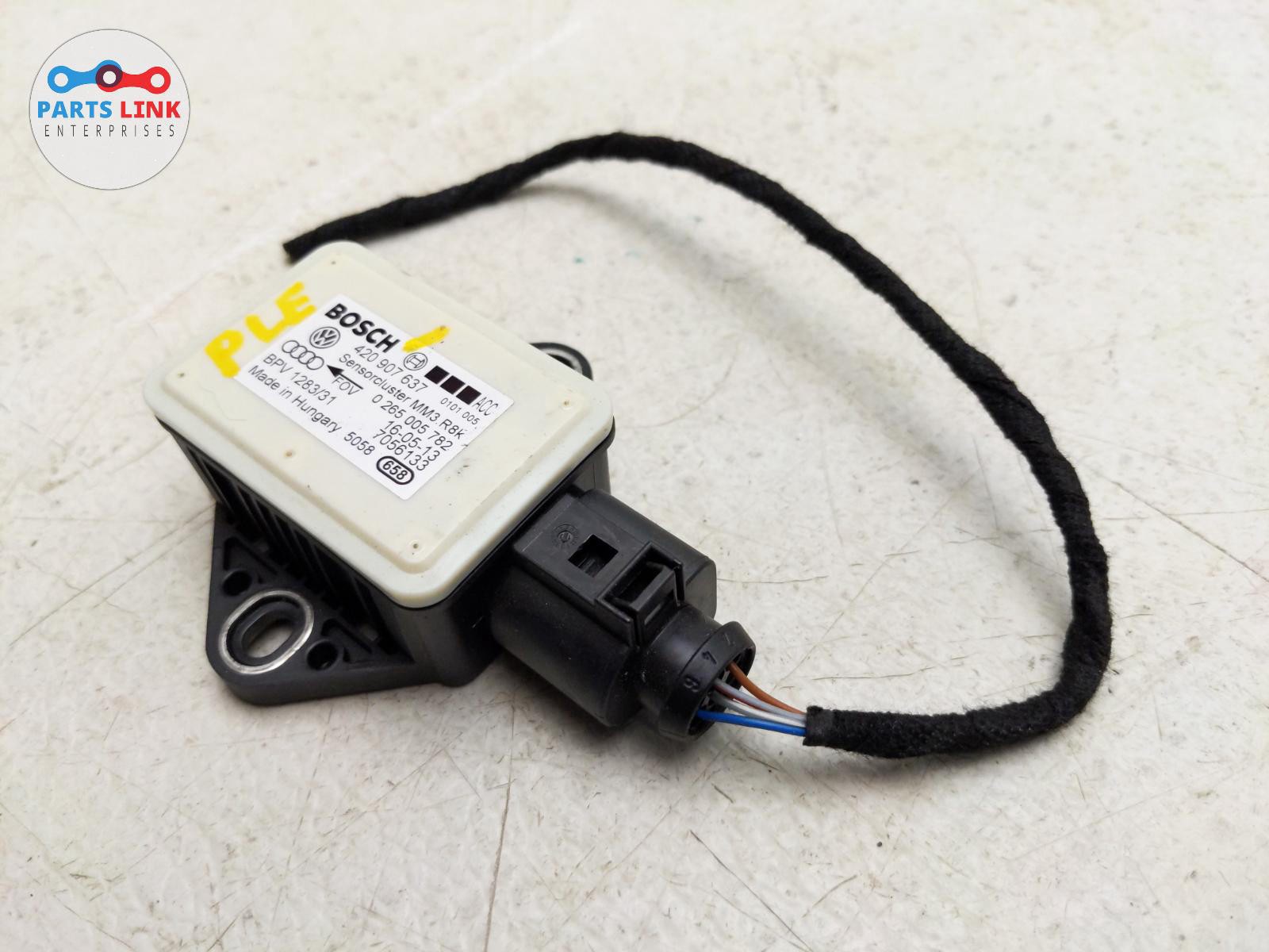 2010-14 LAMBORGHINI GALLARDO REAR LEFT MODULE YAW RATE TURN SENSOR HARNESS LP550