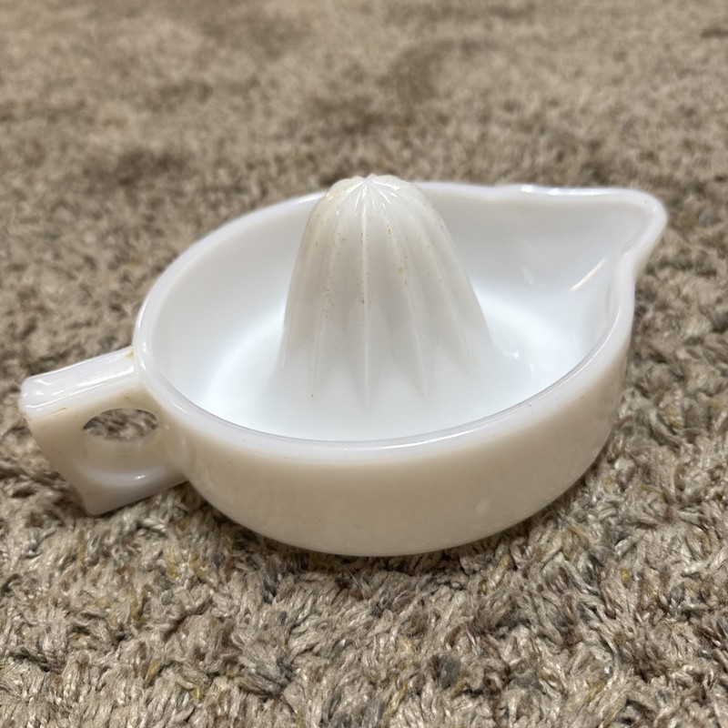 Vintage Sunkist Milk Glass Juicer/Reamer