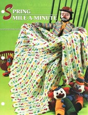 Spring Mile A Minute Annie's Attic Crochet Afghan Pattern Page